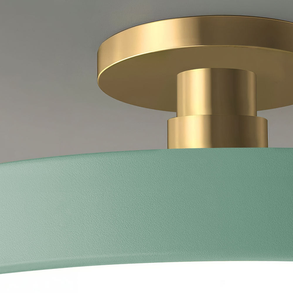 Orbis Flush Mount Ceiling Light - Adjustable LED Fixture with Minimalist Design for Soft Overhead Lighting 18
