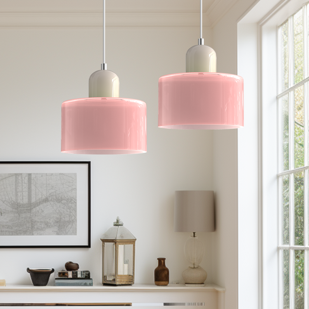 Bauhaus Glass Pendant Lamp - Compact Design with Elegant Finish for Modern Spaces 37