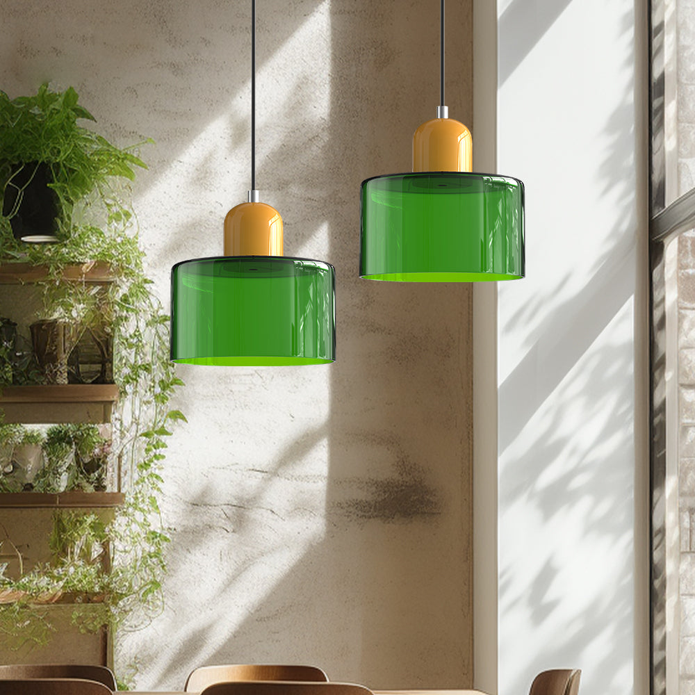 Bauhaus Glass Pendant Lamp - Compact Design with Elegant Finish for Modern Spaces 62