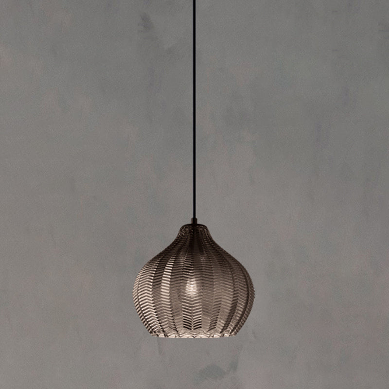 Elegance Glass Pendant Lamp - Scandinavian Design with Adjustable Cord for Modern Interiors 4