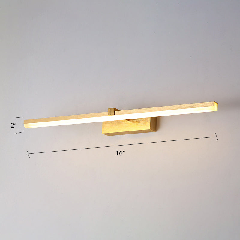 Luxura Gold LED Bathroom Lamp - Modern Design with Energy-Efficient Lighting for Elegant Illumination 9