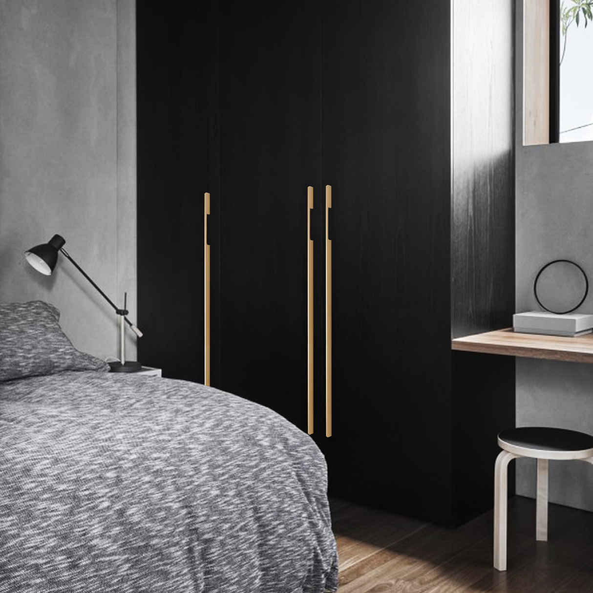 Luxura Brushed Brass Cabinet Handles - Decorative Pulls in Multiple Sizes for Modern Interiors 11