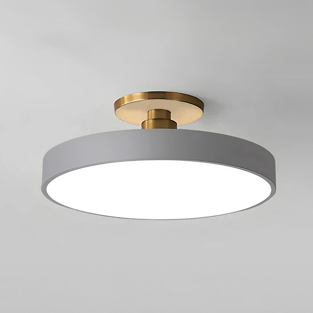 Orbis Flush Mount Ceiling Light - Adjustable LED Fixture with Minimalist Design for Soft Overhead Lighting 7