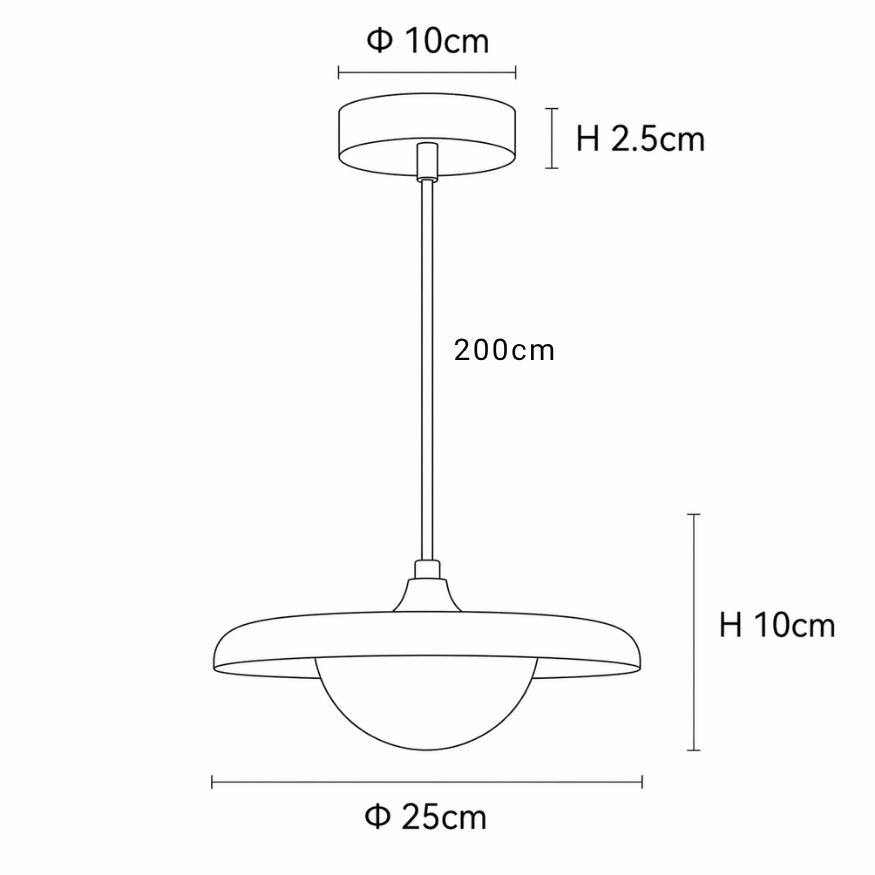 Modern Marble Pendant Light