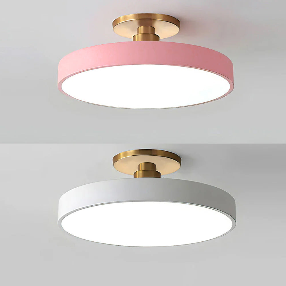 Orbis Flush Mount Ceiling Light - Adjustable LED Fixture with Minimalist Design for Soft Overhead Lighting 21