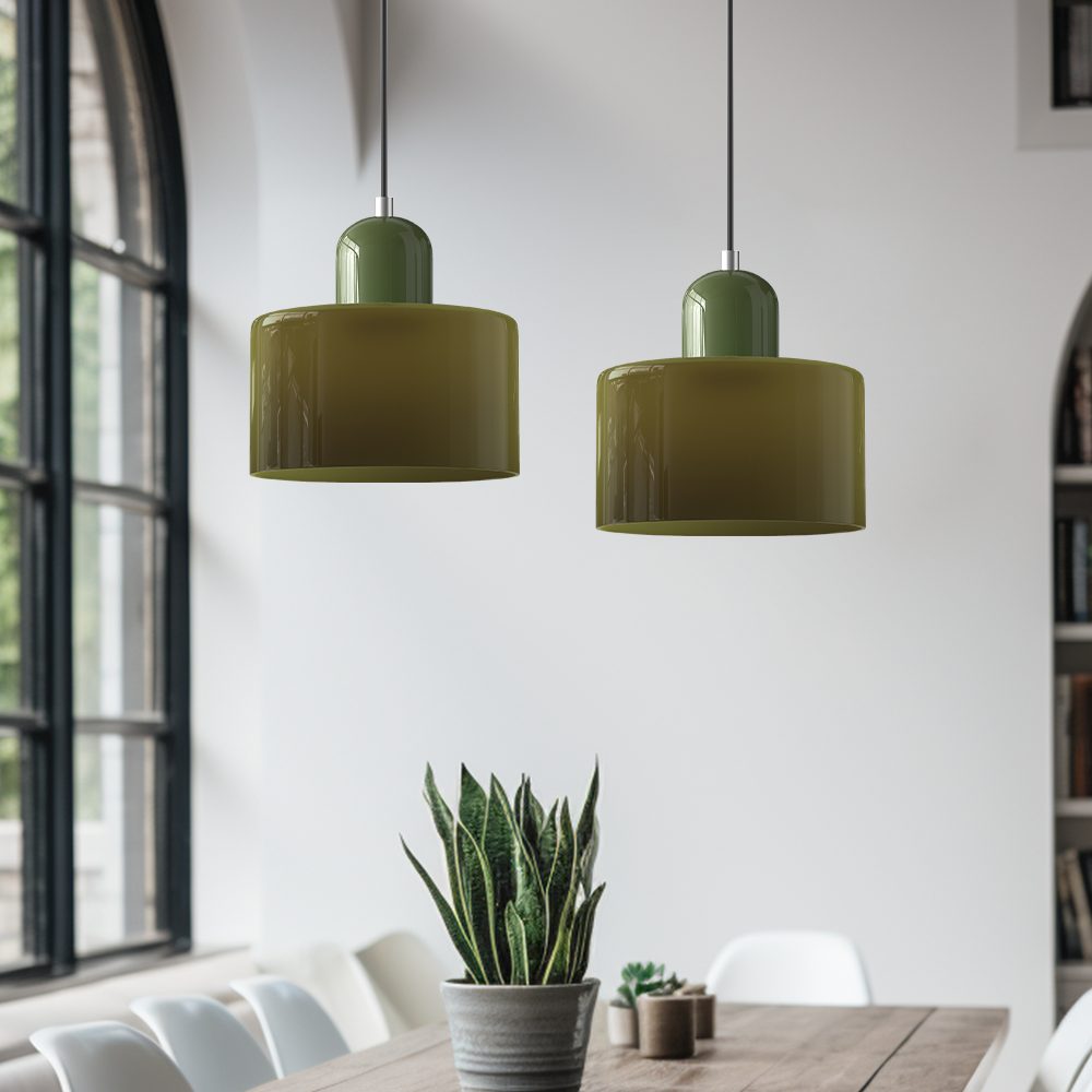Bauhaus Glass Pendant Lamp - Compact Design with Elegant Finish for Modern Spaces 39