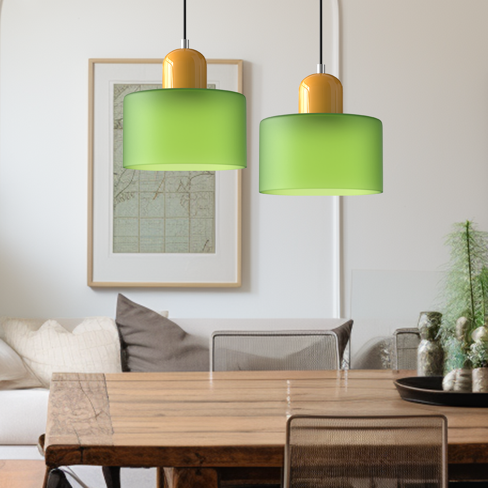 Bauhaus Glass Pendant Lamp - Compact Design with Elegant Finish for Modern Spaces 23