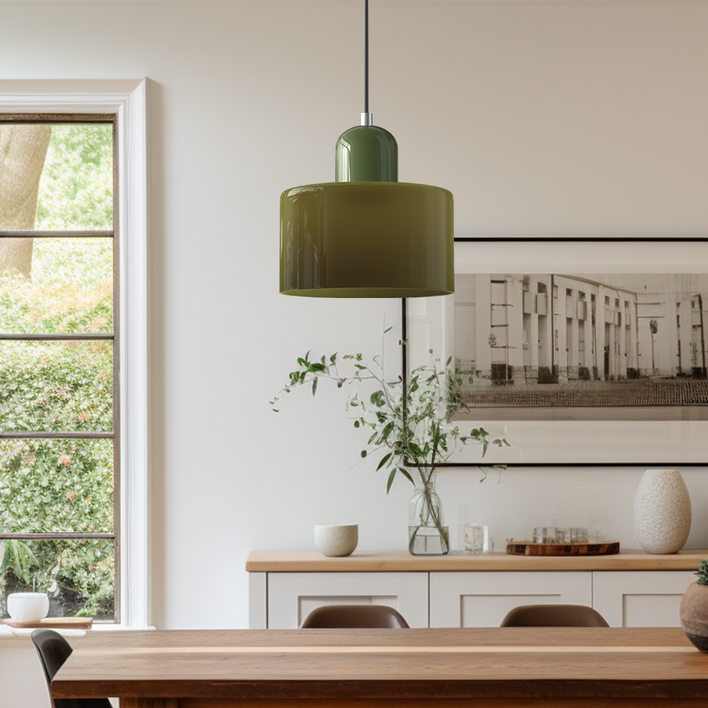 Bauhaus Glass Pendant Lamp - Compact Design with Elegant Finish for Modern Spaces 11