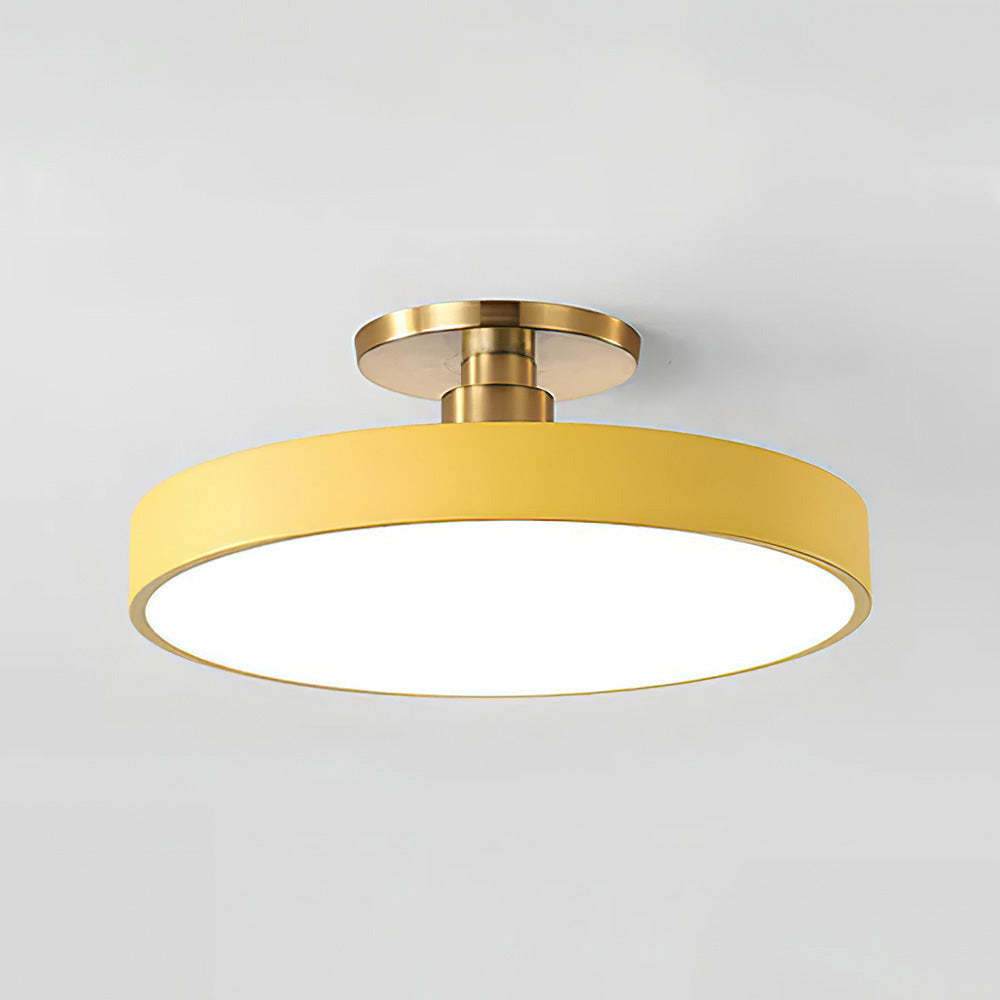 Orbis Flush Mount Ceiling Light - Adjustable LED Fixture with Minimalist Design for Soft Overhead Lighting 14