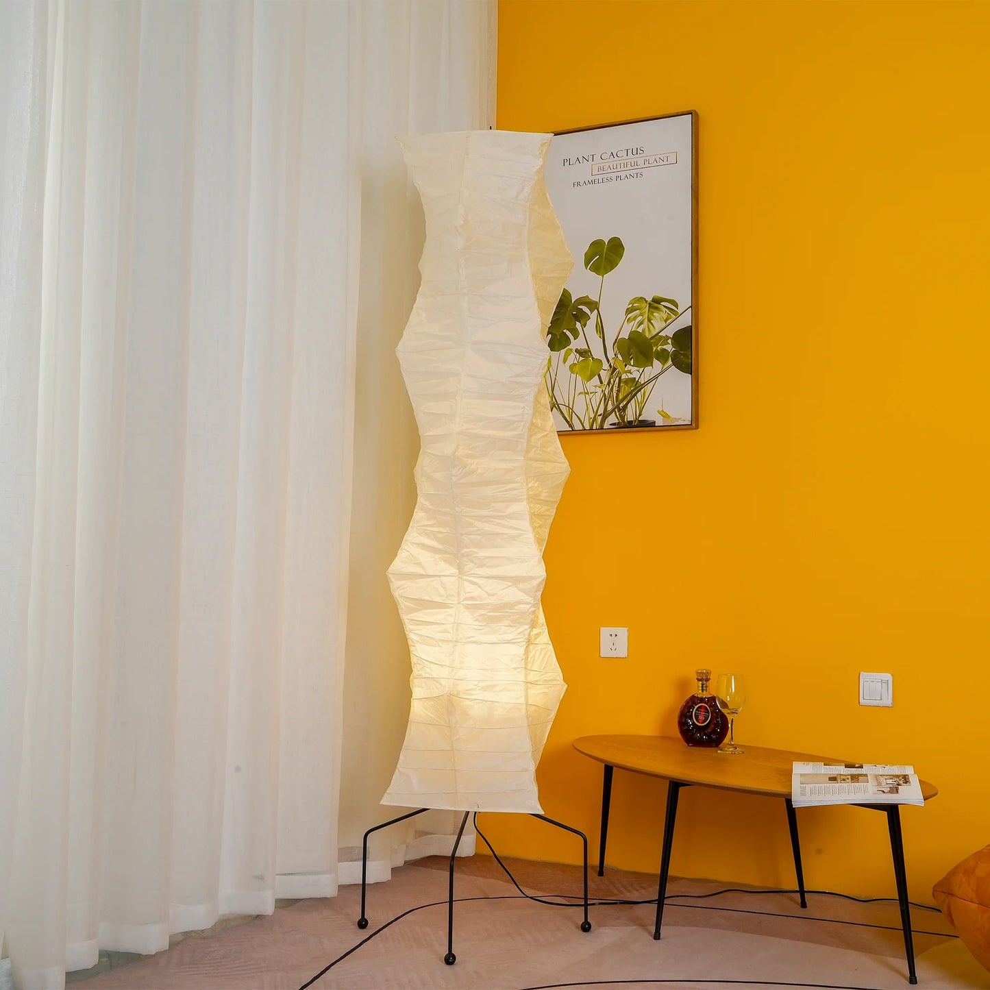 Pendara Paper Lantern Floor Lamp