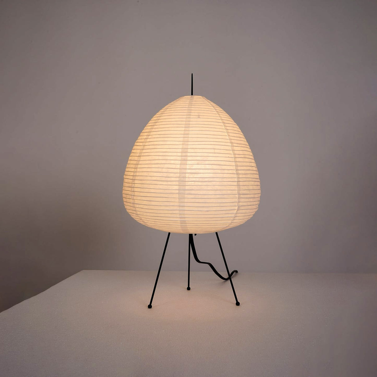 Sculptural Paper Table Lamp