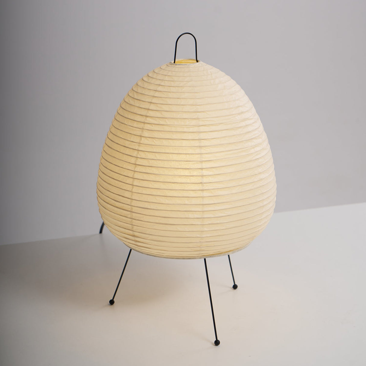 Sculptural Paper Table Lamp