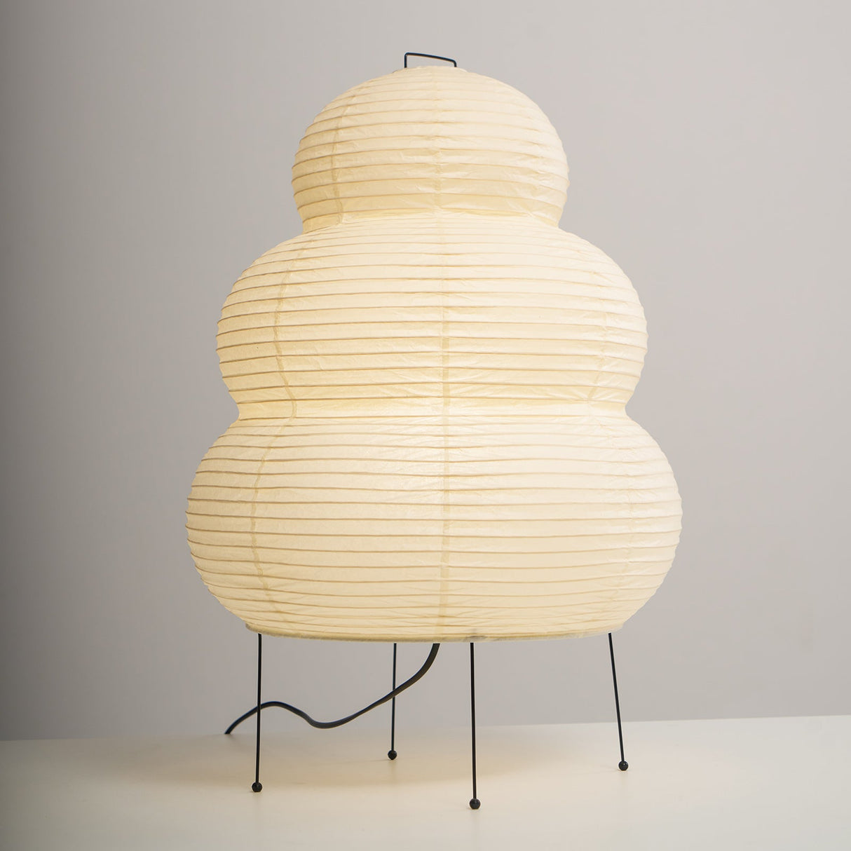 Sculptural Paper Table Lamp