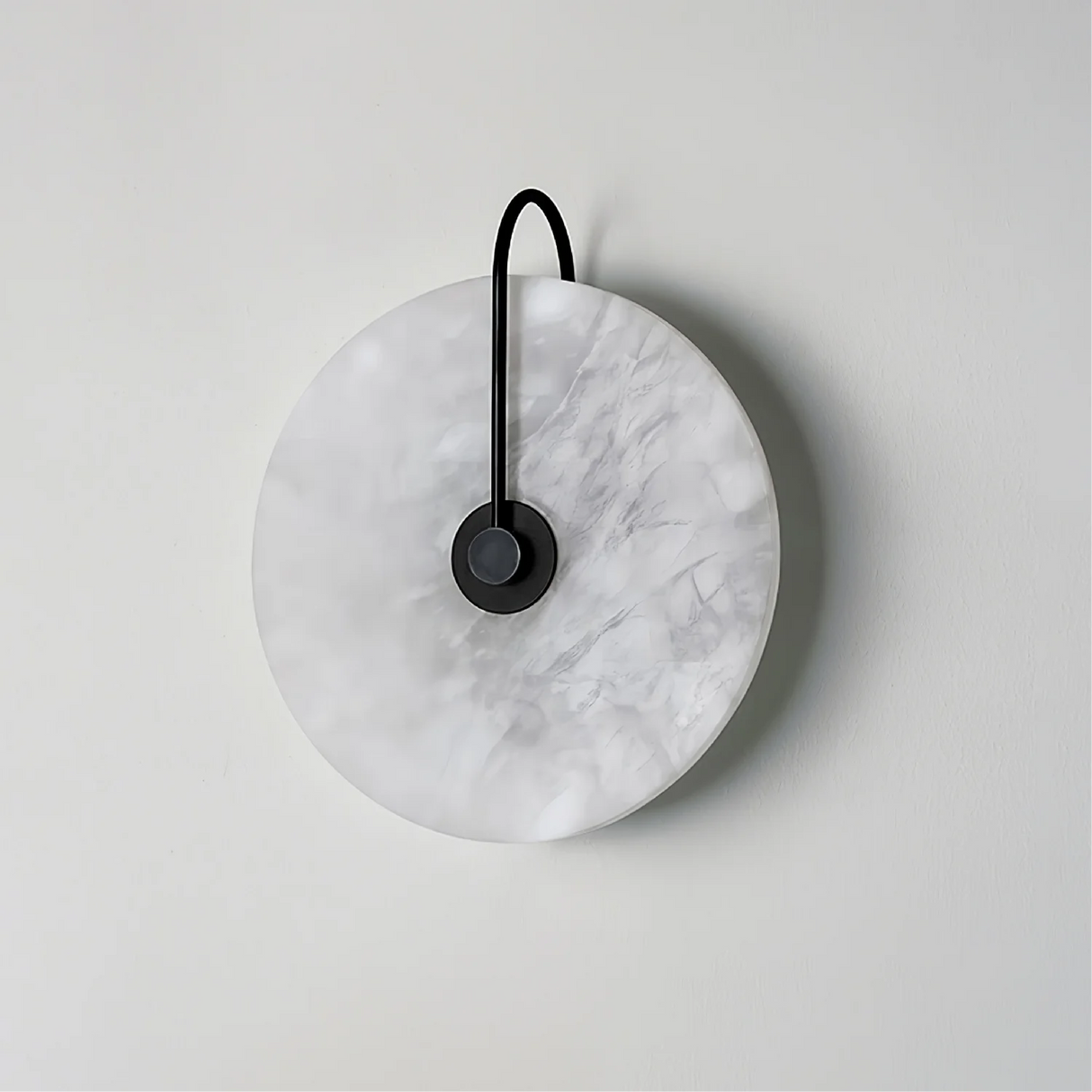 Sculptural Alabaster Wall Sconce