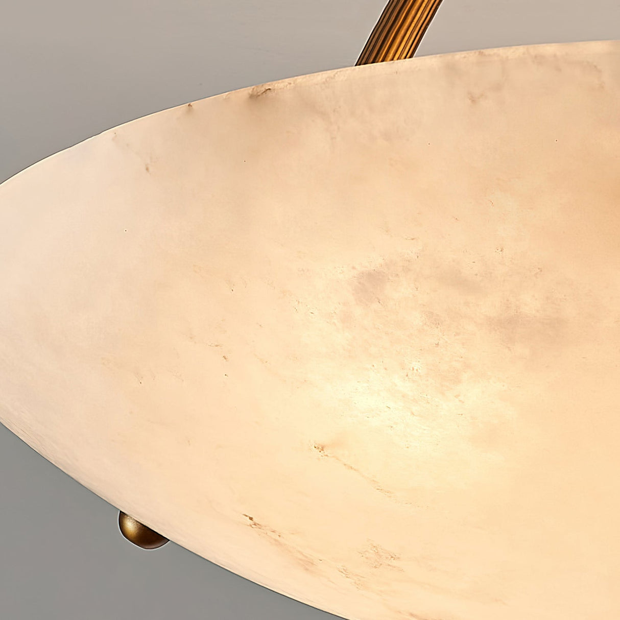Alabaster Semi Flush Ceiling Light