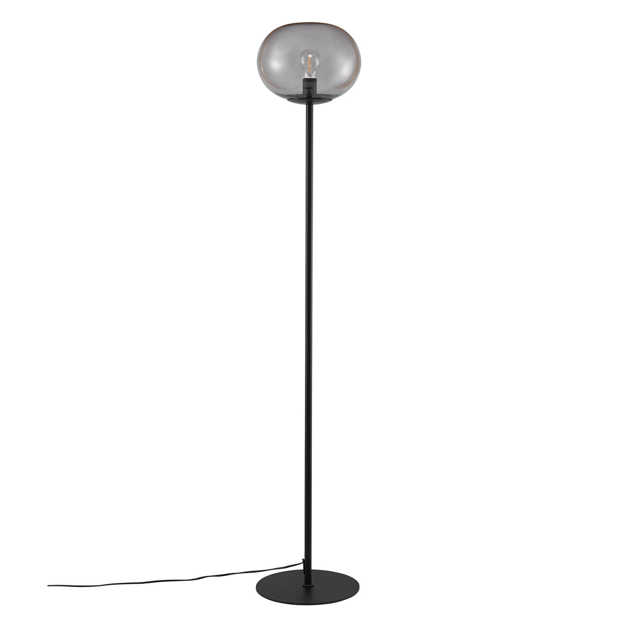Dune Minimalist Floor Lamp - Elegant Glass & Metal Design for Modern Interiors 11