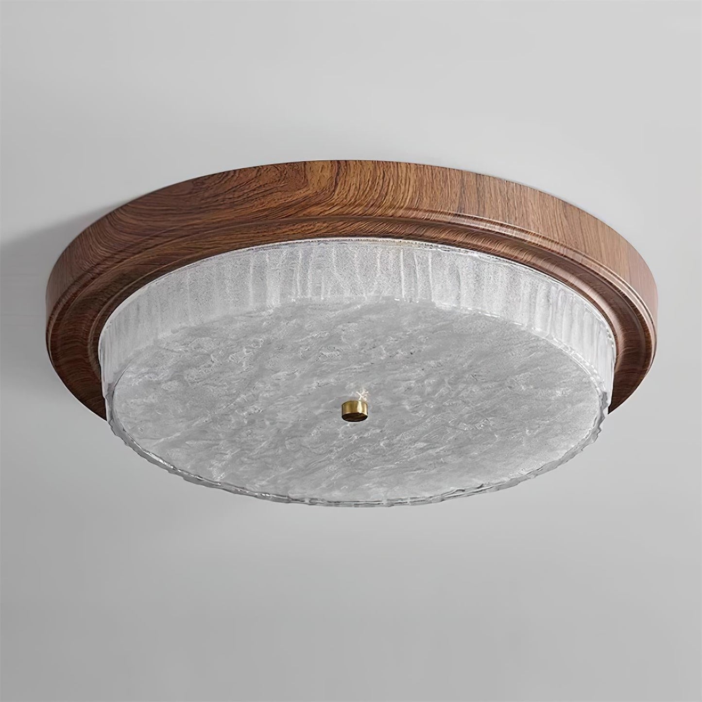 Velin Round Flush Ceiling Light