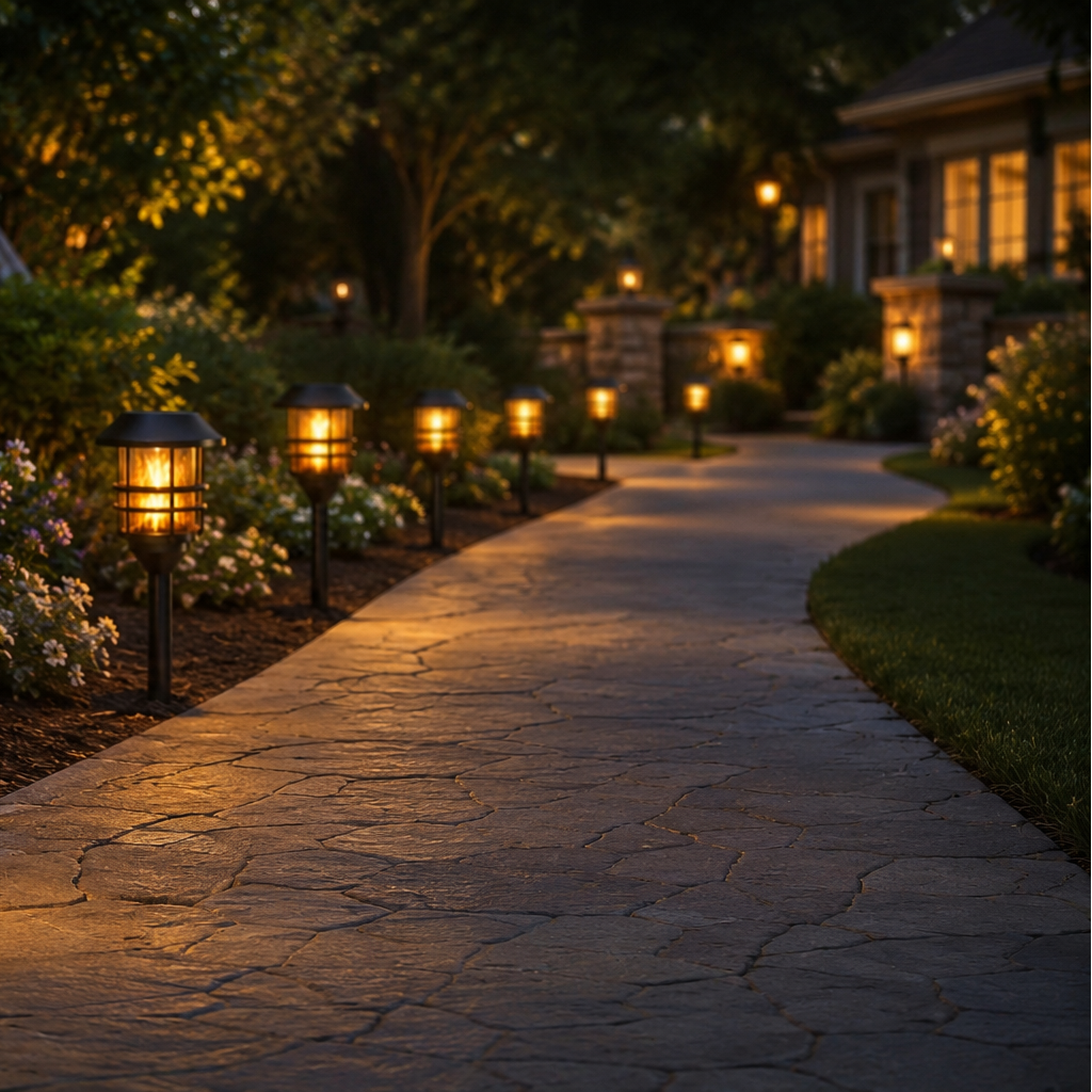 Lumira Solar LED Pathway Torch