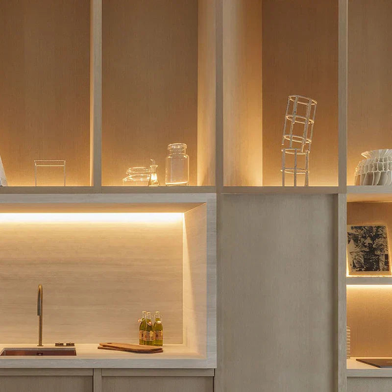 Edgevia | LED Shelf Lighting with Dimmable Brightness – Stylish Illumination for Modern Interiors 6