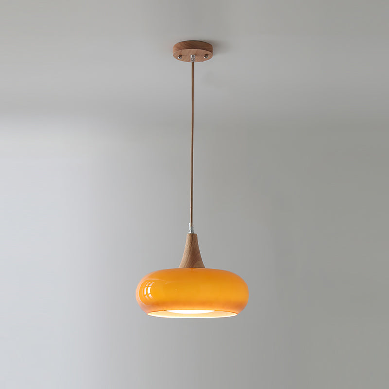 Veloria Wood Pendant Minimal Ceiling Light