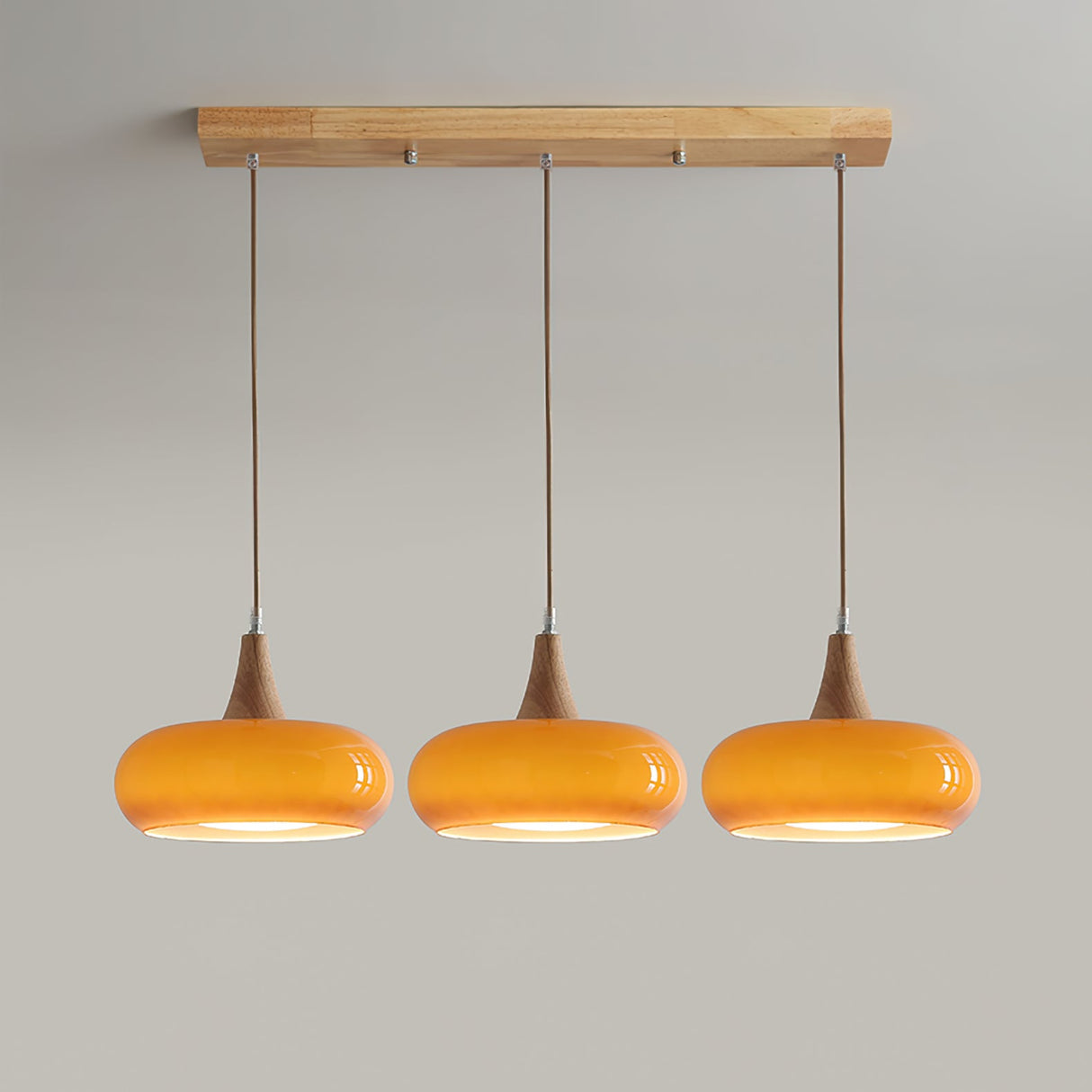 Veloria Wood Pendant Minimal Ceiling Light