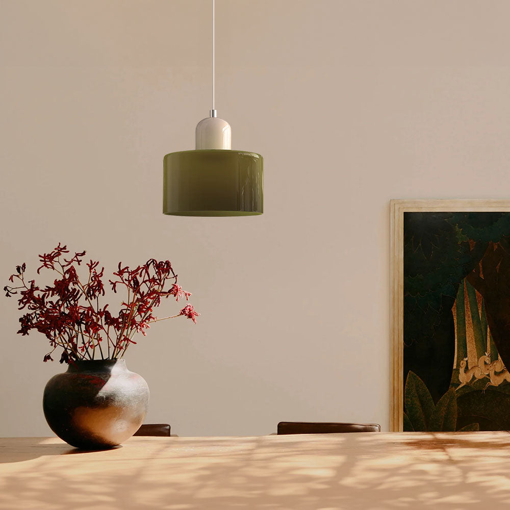 Bauhaus Glass Pendant Lamp - Compact Design with Elegant Finish for Modern Spaces 56