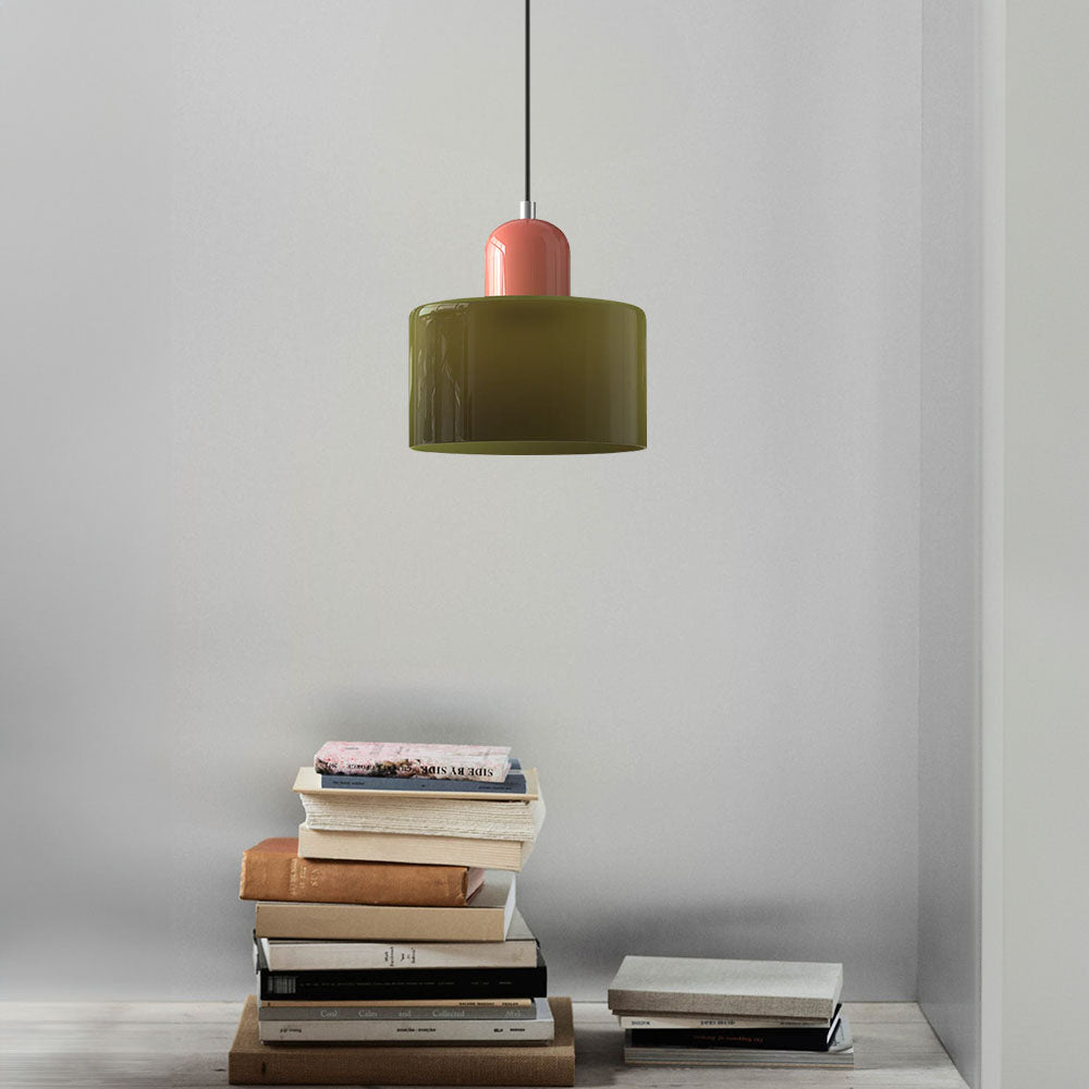 Bauhaus Glass Pendant Lamp - Compact Design with Elegant Finish for Modern Spaces 49