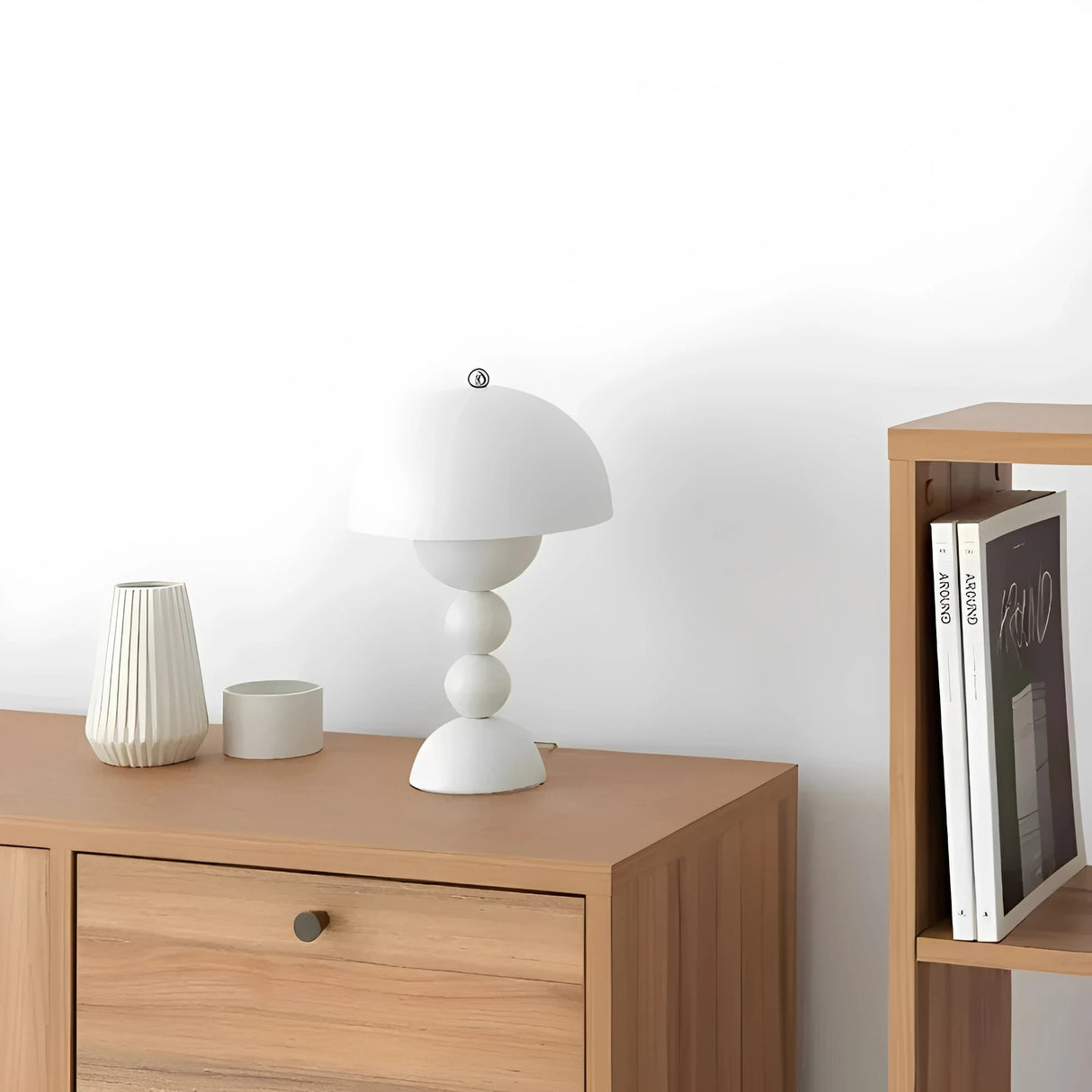 Nordglint | Scandinavian Table Lamp with Elegant Golden Accents – Soft Ambient Lighting for Cozy Spaces 13
