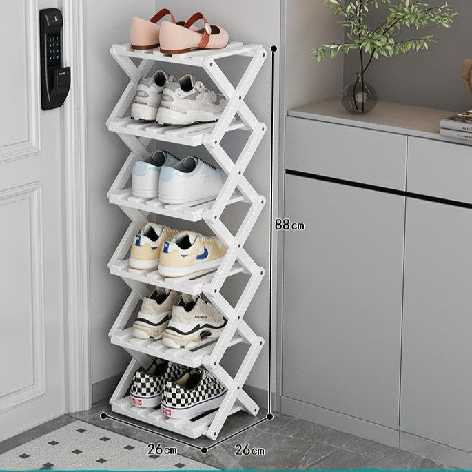 Elara Wooden Shoe Organizer