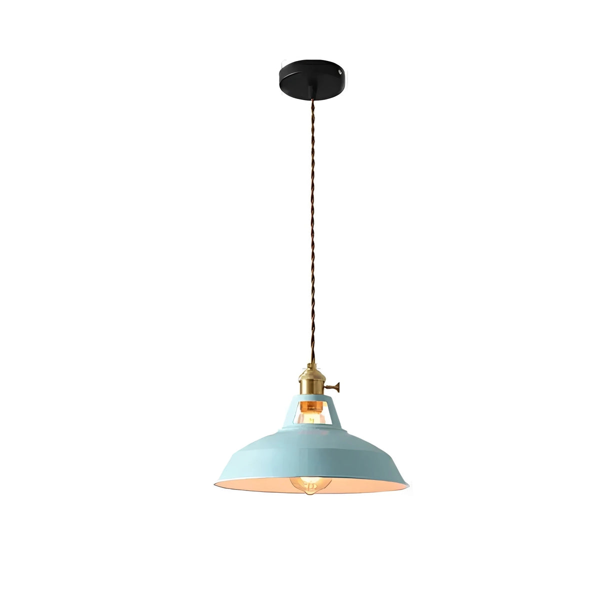 Vintage Pendant Light – Retro Design with Glossy Finish – Cozy Illumination for Home Decor 2