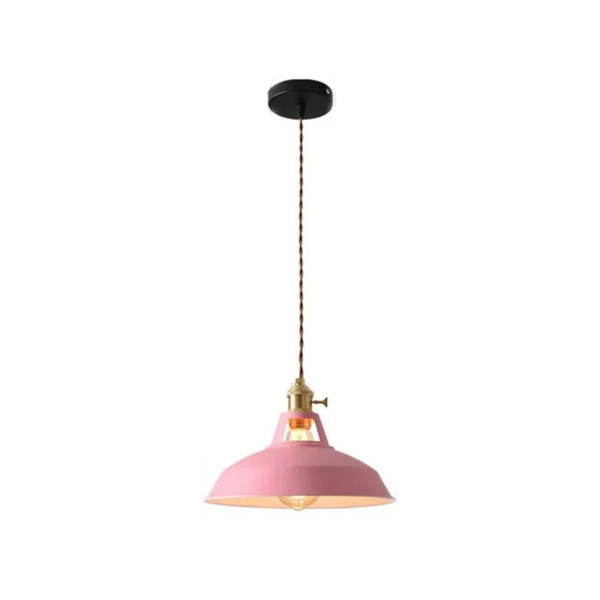 Vintage Pendant Light – Retro Design with Glossy Finish – Cozy Illumination for Home Decor 4