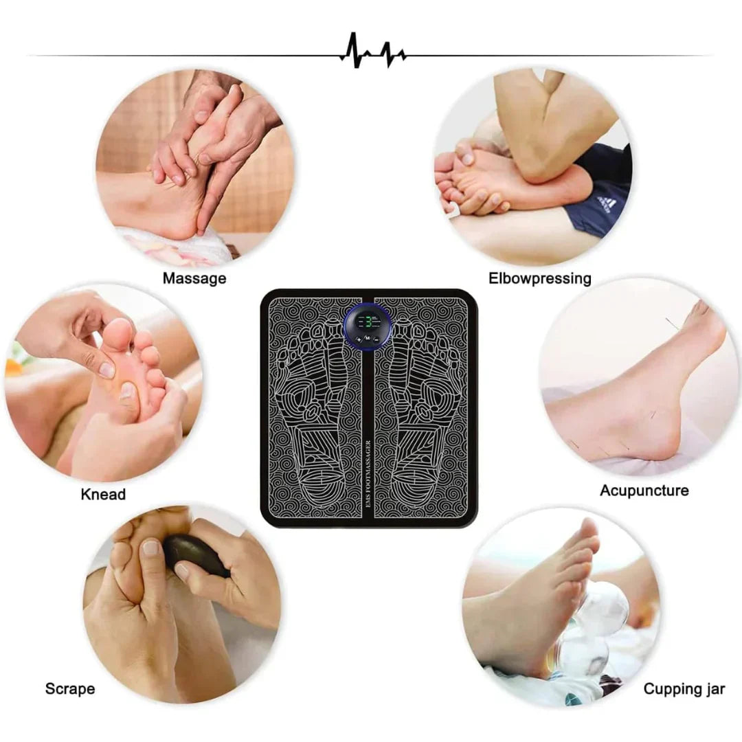 Elevate EMS Neuropathy Mat - Advanced Pain Relief & Circulation Booster for Deep Relaxation 4