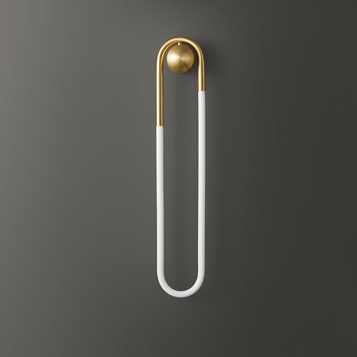 Modern Brass LED Sconce