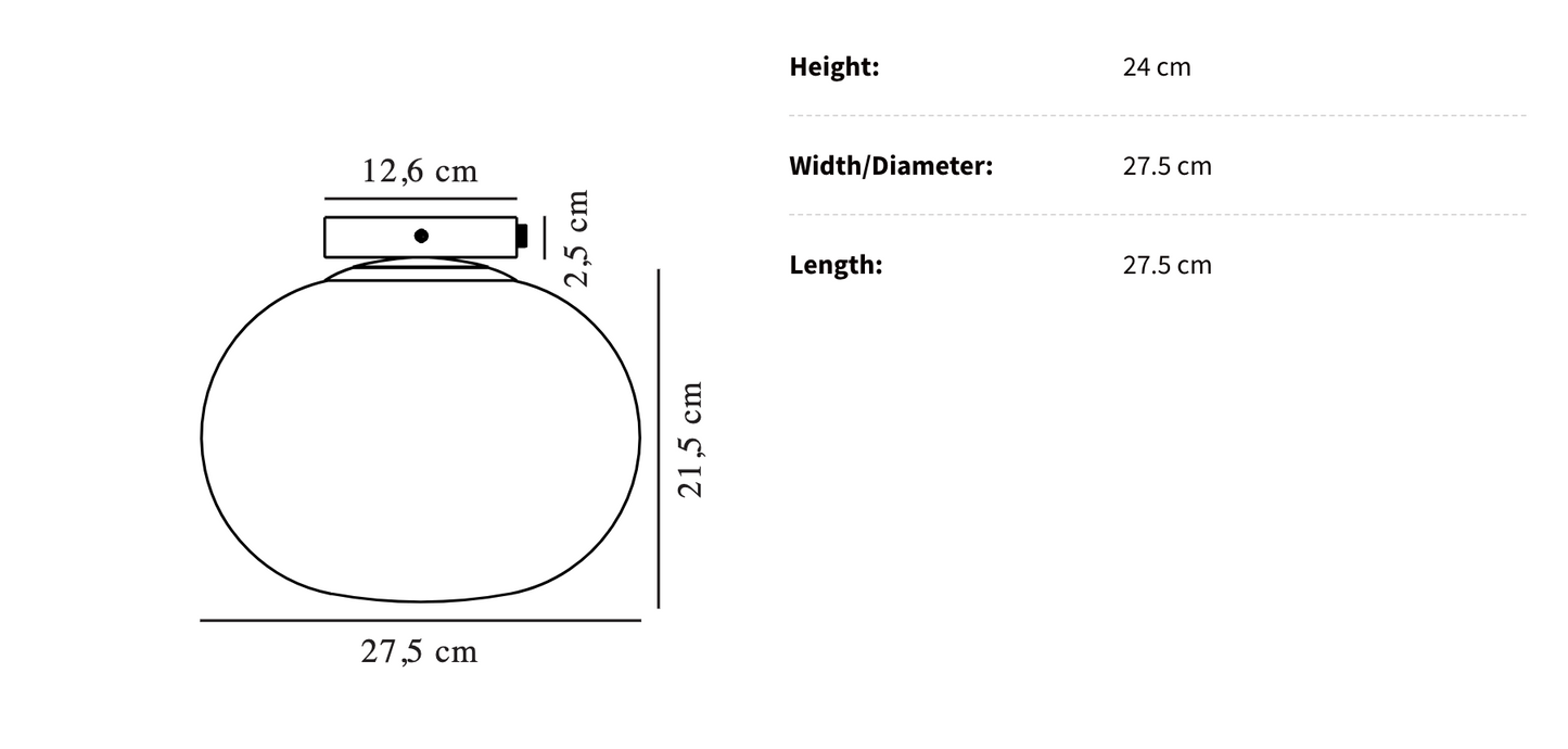 Alton Ceiling Lamp - Mouth-Blown Glass Shade with Elegant Finishes for Atmospheric Lighting 8