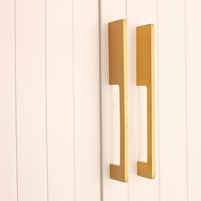 Luxura Brushed Brass Cabinet Handles - Decorative Pulls in Multiple Sizes for Modern Interiors 3