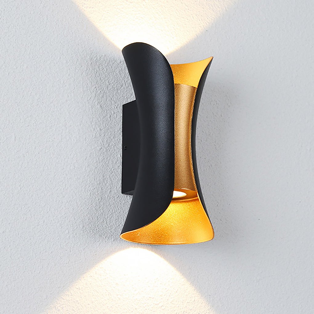 Aureli LED Outdoor Wall Lamps - Waterproof Up-and-Down Lighting for Stylish Illumination 3