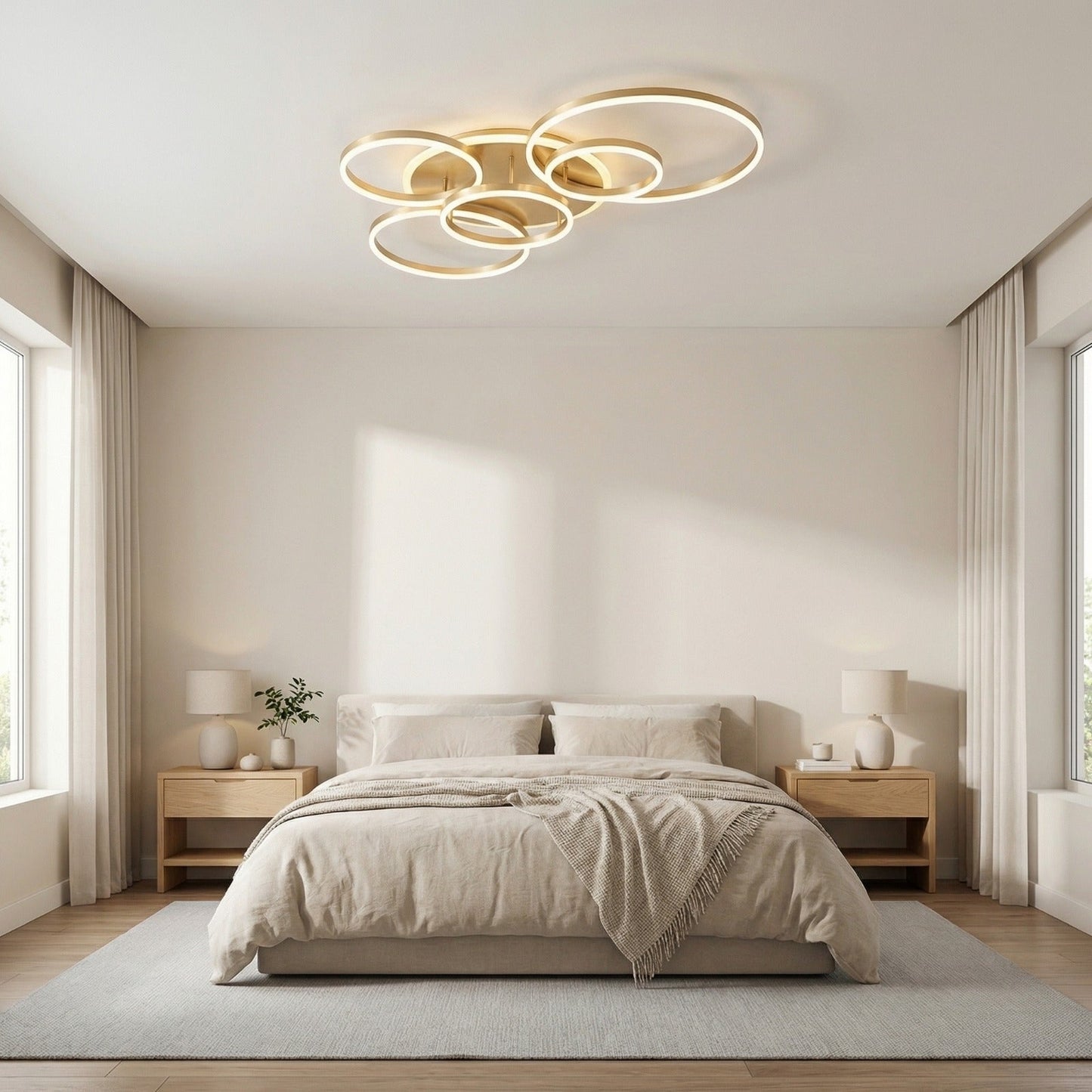Aroha Halo Ring Ceiling Light