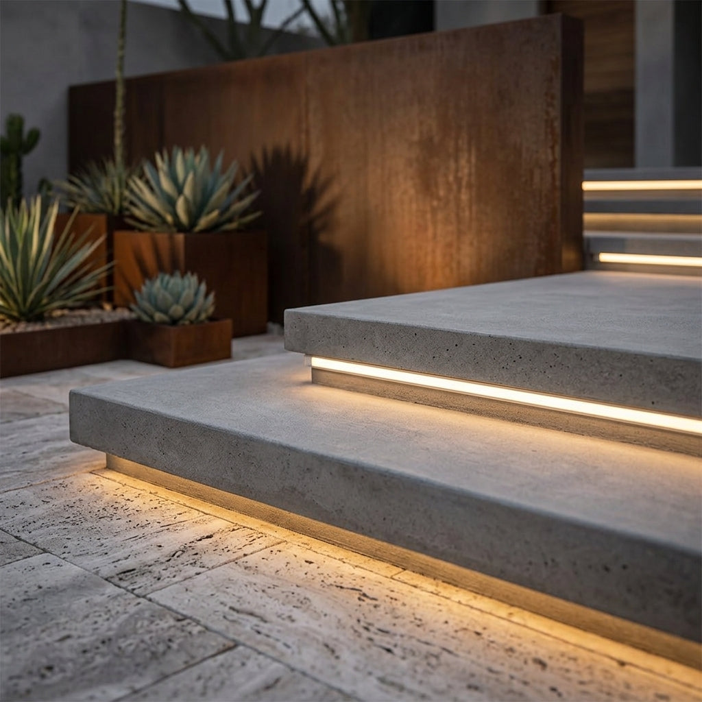 Flexara Outdoor LED Step Strip Lights lifestyle 1