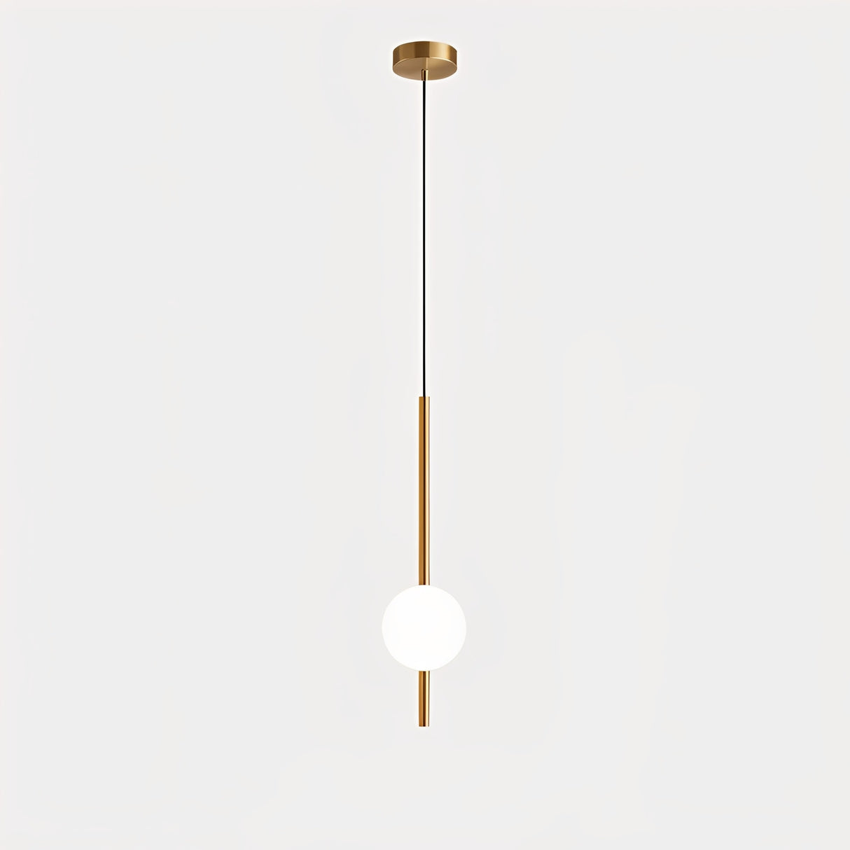 Elegant Glass Pendant Light – Adjustable Chain for Modern Kitchen Lighting 10