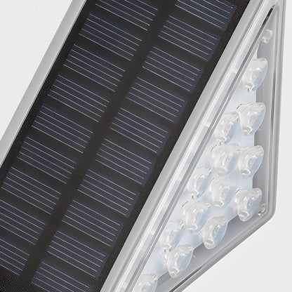 Triangular Solar Outdoor Stair Lighting - Waterproof LED Lights with Automatic Charging for Efficient Illumination 11