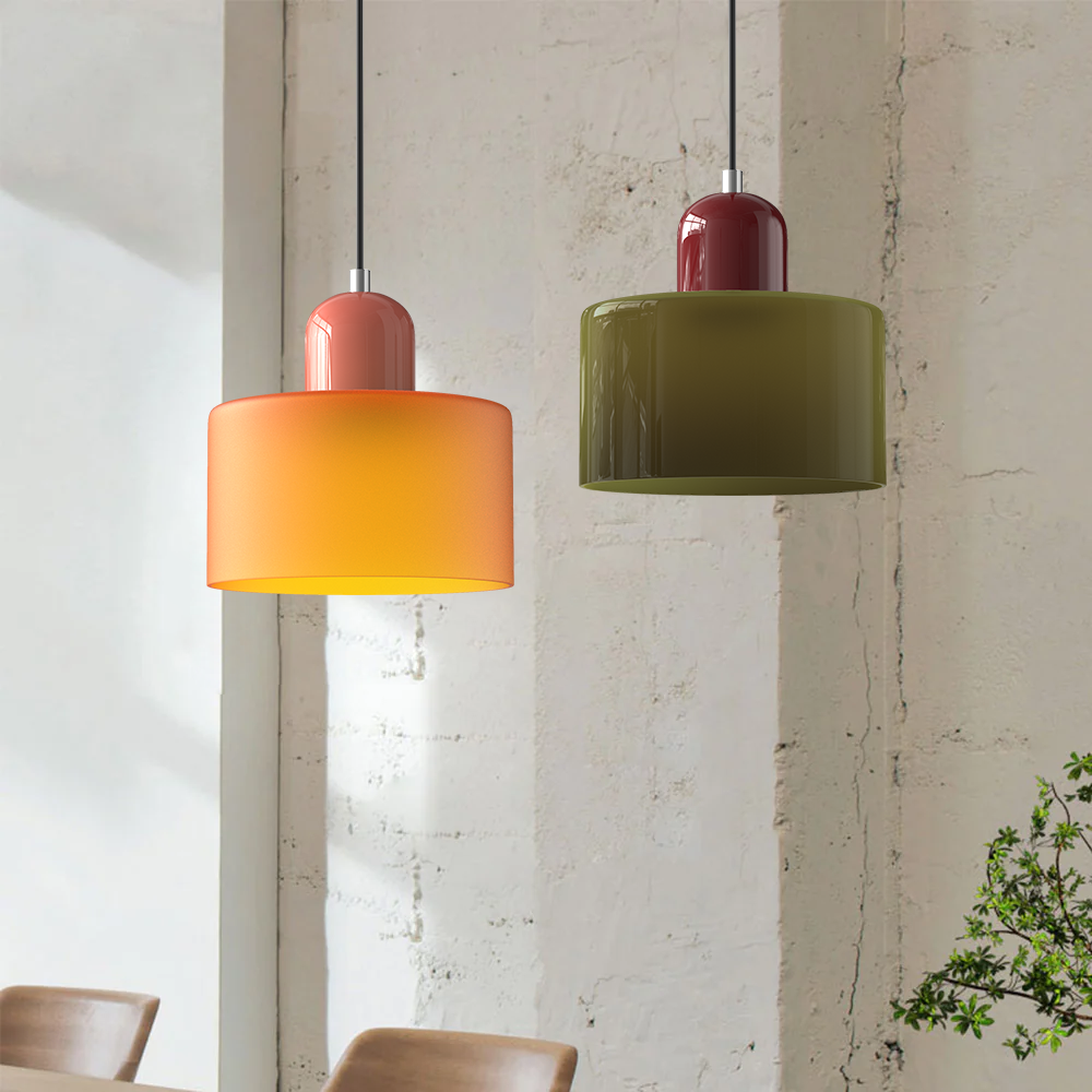 Bauhaus Glass Pendant Lamp - Compact Design with Elegant Finish for Modern Spaces 7