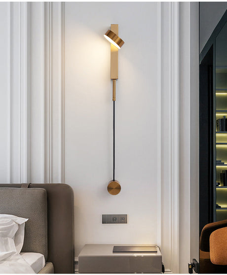Celine Modern Wall Lamp - Dimmable LED Wall Light with 360-Degree Rotation for Elegant Home Decor 10