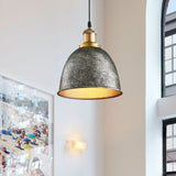 Vintage Industrial Pendant Lamp - Adjustable Metal Shade for Modern Interiors 19