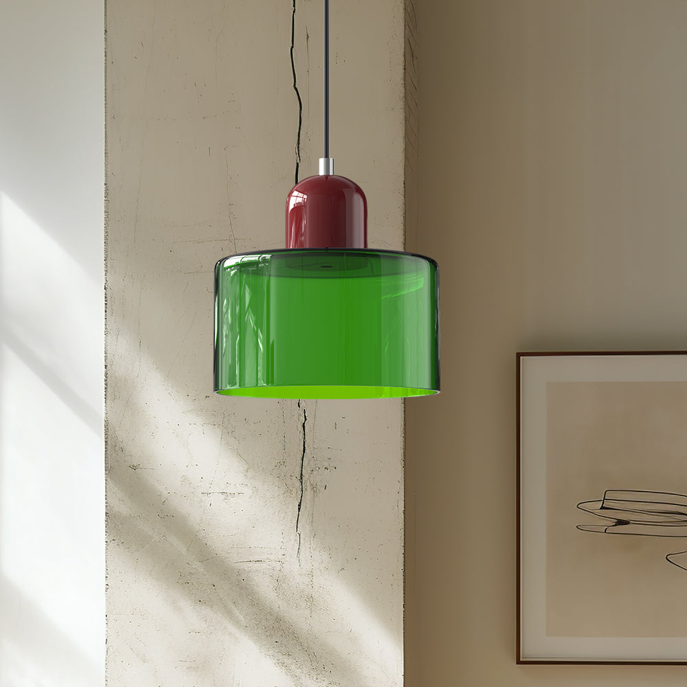 Bauhaus Glass Pendant Lamp - Compact Design with Elegant Finish for Modern Spaces 59