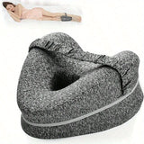 ComfortAlign Knee Pillow for Side Sleepers with Memory Foam – Adjustable Support for Pain Relief and Spinal Alignment 8