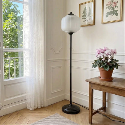 Eloise Collection | Floor Lamp with Unique Retro Glass Design - Stylish Lighting for Living Rooms 69