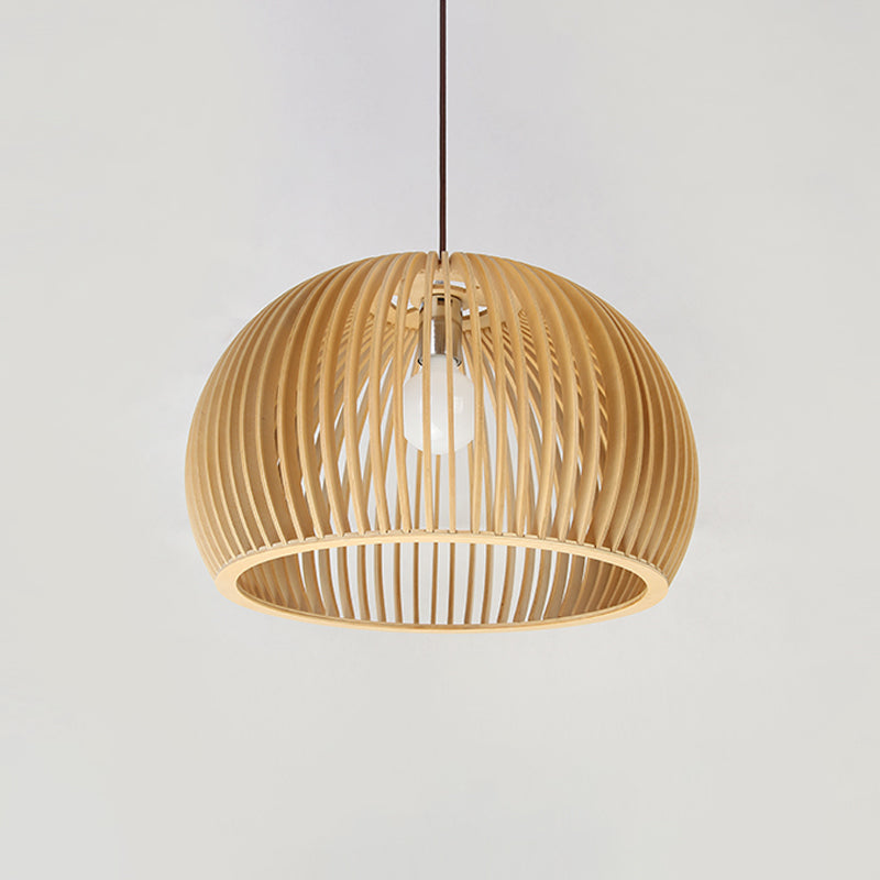 Bamboo Pendant Lamp - Asian Style Hanging Light with Elegant Design for Cozy Atmosphere 11