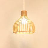 Bamboo Pendant Lamp - Asian Style Hanging Light with Elegant Design for Cozy Atmosphere 22