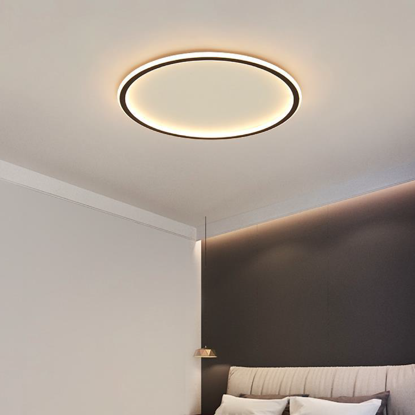 Veyra Minimal Halo Ceiling Light