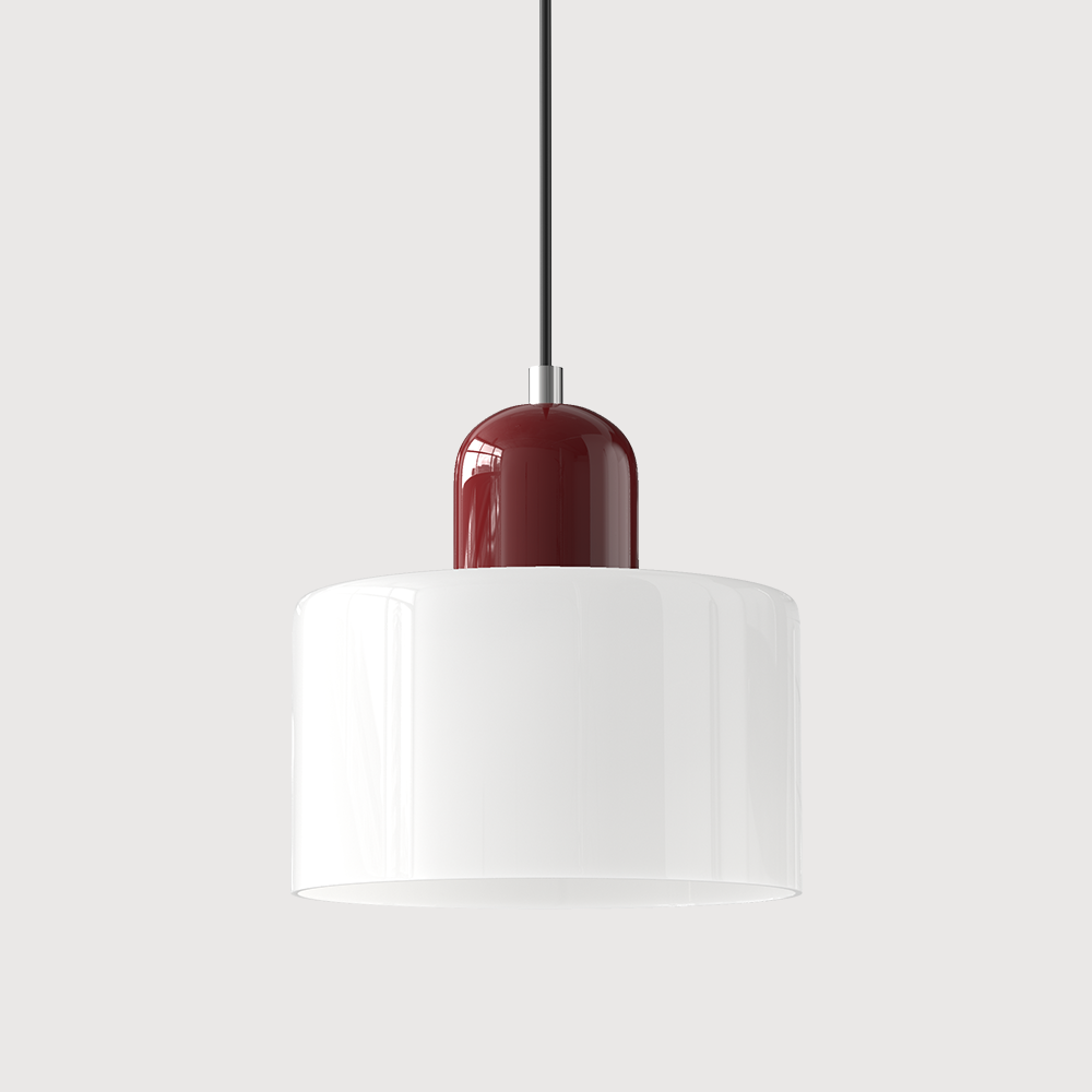 Bauhaus Glass Pendant Lamp - Compact Design with Elegant Finish for Modern Spaces 27